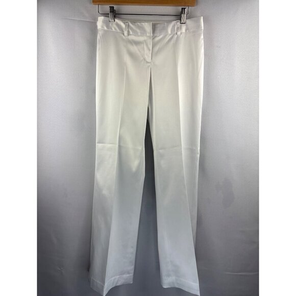 White Dress Pants By Express Design Studio Size 2 Womens - Picture 2 of 6